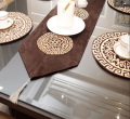Velvet Table Runner Set - 7Pcs. 