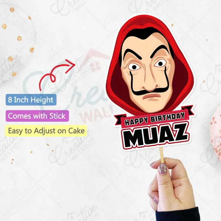 Money%20Heist%20Theme%20CUSTOMIZED%20Digital%20Cake%20Topper%20for%20Boy%20or%20Girl%201st%20Birthday%20Party%20Celebration%20&%20Perfect%20Birthday%20gift%20with%20Any%20Name%20-%20Image%203