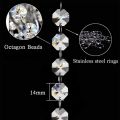 1-Line/Lari of Crystal K9 Window Christmas Party Decoration Garland Curtain Pendant Romantic Wedding Decoration. 