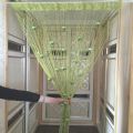 Door Line Curtain Rose Flower Shape Window Thread Hanging Vestibule String Curtains Tassel Valance Divider Decoration Home DIY. 