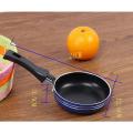 Mini Frying Pan Non-Stick Steel Frypan Pot Saucepan Random Color For Cookware Stainless Steel Pack of 1. 