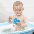 Sponge Shower Animal Body Bath Loofah Meshscrubber Puff Pouf Loofahs Dish Cleaning Self Baby Care Products， Exfoliating Frog. 