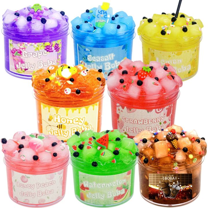 Slime BOBA slime jelly cube slime kit JiLinalso