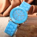 Geneva Silicone Watches Fashion Beautiful Colorful Jelly Student Clock Casual Luxury Woman Watch Zegarek Damski Reloj Mujer часы. 