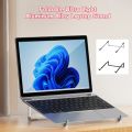Ultra Light Laptop Stand V3.3 Portable Adjustable Aluminum Alloy Laptop Stand with Anti Slip Grip Light Weight Foldable Durable Stand For All Brands and All Sizes of Laptops. 