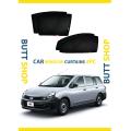 NISSAN AD VAN 2007 WINDOW CURTAIN/ Sun shades / Side Curtains BLACK 4PC SET. 