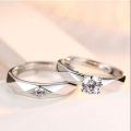 Rings | Rings for girls | Rings for boys | Couple rings | Adjustable Couple Rings Set Matching Couple Zirconia Rings – Stylish Matching Jewellery for Him and Her | Perfect Engagement or Promise Rings | Rongs for Couple, Buy from Baitultijarat. 