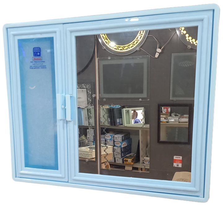 Bathroom's Cabinet with Mirror Doors