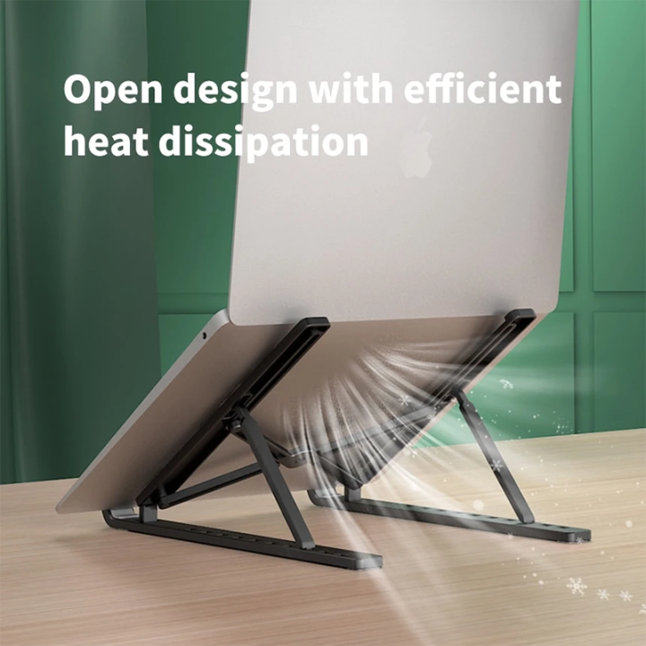 18%20InchFoldable%20Laptop%20Stand%20Adjustable%20Portable%20Notebook%20Bracket%20Support%20Base%20%20Holder%20For%20Macbook%20Air%20Pro%20Accessories%20Convenient%20-%20Image%203