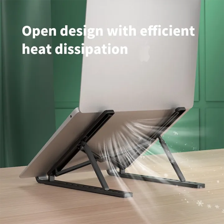 18%20InchFoldable%20Laptop%20Stand%20Adjustable%20Portable%20Notebook%20Bracket%20Support%20Base%20%20Holder%20For%20Macbook%20Air%20Pro%20Accessories%20Convenient%20-%20Image%203