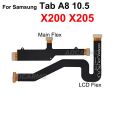Aocarmo For Samsung Galaxy Tab A8 10.5 SM- X200 X205 LCD Connect Main Board Motherboard Connector Flex Cable Repair Part. 