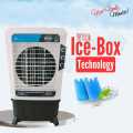 Room Air Cooler AC/DC 12V Copper winding IMPORTED COOLING PADS Ice Box and Ice Gel Bottles. 