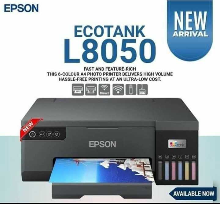 Epson L8050 Wi-Fi Photo 6 Colour Printer