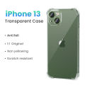 UGREEN Shockproof Case Cover Phone Case Clear Silicone Case Back Cover for iPhone 15, 15 Pro, 15 Pro Max. 