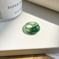 Wholesale Trendy Retro Cocktail Ring Transparent Acrylic Ring Resin Rings for Women Men. 