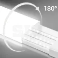 SIC Modern Indoor Lighting Linear LED SMD Surface Mounted Flat Batten Slim Ceiling High Brightness 4ft LED Tube Light 60W Lighting Lamps 0.9 Power Factor Day Light 6000k. 