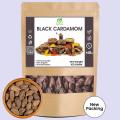 Best Quality Black Large Cardamom (Badi Elaichi, Elaichi Kalan)  100 Gram. 