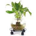 Metal Plant Flower Pot Stand Trolley Caddy on Wheels Indoor Outdoor Home Garden tools customize. 