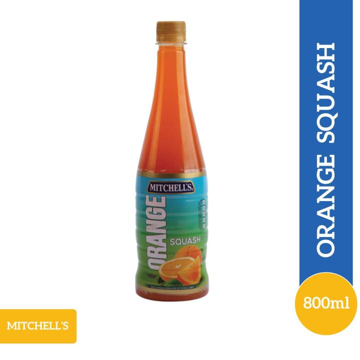 Mitchell's Orange Squash 800ml