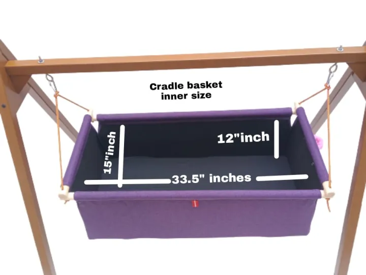 Baby%20Wooden%20Cradle%20Swing%20for%20Indoor%20and%20Outdoor%20Toddler%20and%20Baby%20Swing%20Tottal%20Folding%20Basket%20and%20Wooden%20Frame%20-%20Image%205