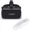 Shinecon G06A , G06B Vr Headphone New 3D Virtual Reality Gaming Glasses Headset for 4.5-7.0 Inch Smartphones VR Full-Screen Helmet with Adjustable Googles - high resolution lenses. 