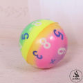 Alsimba 1 Pcs Digital Numbers Rainbow Soft Foam Balls for Kids - High Density Foam Ball For Over 3 Years Old Kids Soft Lightweight Easy To Grip Indoor Training Ball. 