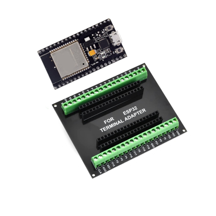 ESP32 Expansion Board GPIO Expansion Board Compatible with ESP32 WiFi Bluetooth Development Board NodeMCU-32S Lua 38Pin GPIO Expansion Board