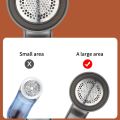 Household Clothes Shaver Fabric Lint Remover Fuzz Electric Fluff portable Brush & blade Professional Rechargeable Lint Remover (Premium Quality with Extra Blades). 