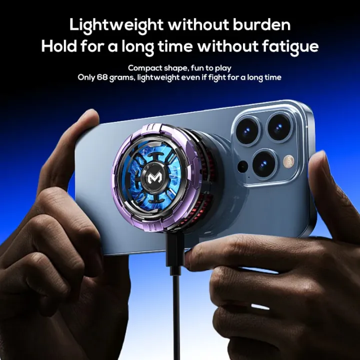 MEMO%20CX08/CX08%20PRO%20Mobile%20Phone%20Cooler%20Magnetic/Back%20Clip%202%20IN%201%20Semiconductor%20Fast%20Cooling%20Fan%20Freeze%20Radiator%20PUBG%20Game%20Cooler%20For%20IOS,%20Android%20-%20Image%206