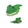 Resin Aquarium Ornaments Fish Tank Aquascaping Crocodile Pneumatic Decoration. 