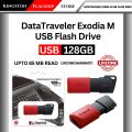 Kingston DataTraveler Exodia M USB Flash Drive 64GB/128GB/256GB - High-Speed Storage Device with Lifetime Warranty. 