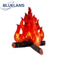 Flame Decor Easy embly Bonfire Music Party Picnic Barbecue Flame Decoration. 
