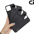 Caseit Ero Black/Clear Anti Drop Sleek Protective Cover For iPhone 11 12 13 14 15 Series. 