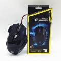 T6 Gaming Mouse 6 Button With RGB for Ultra Gaming. 