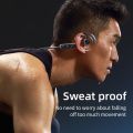 New KS19 Bone Conduction Wireless Bluetooth Headset Ear Hook Earphones Non-in-Ear Earbuds Sports Waterproof Wireless Headphones. 
