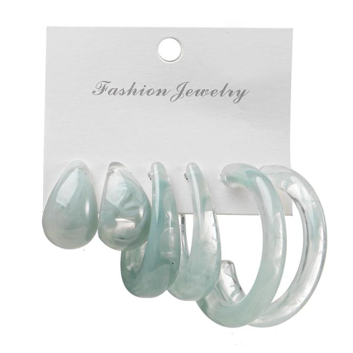 Stud Earrings Circle C-Shaped Drop Earrings