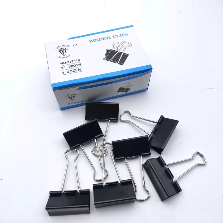 BataBata%2012%20Pcs/Box%20Large%20Binder%20Clips%20,%20Big%20Paper%20Clamps%20Clips%20For%20Office%20Supplies,Black%20Binder%20Clips%20-%20Image%205