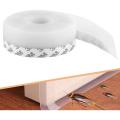 Door Strip Bottom for Door and Window, Silicone Sealing Sticker for House and Glass Shower Door Seal Strip for Gap of Door and Window. 