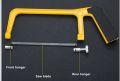 6 Inch Mini Aluminium Alloy Frame Saw Multifunction Hacksaw For Woodworking Iron Sheet Frozen Meat Pvc Bamboo Furniture Cutting. 