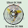DC Fan 12 volts Set With Frame l Wall Hanging Fan l DC Motor 12v l Fan Blade l Steel Frame l Steel Fan Stand. 