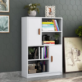 Imperia Furniture® Calde Engineered Wood Bookshelf for Student/ Wooden Closed Bookshelves for Books Almirah with Storage, Bookcase Organizer, Storage Cabinet (Finish-White). 