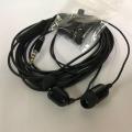 In-Ear Headphone Headset with Microphone Wired Earphone 3 Meters Long In-Ear Earbuds with Volume Controller. 