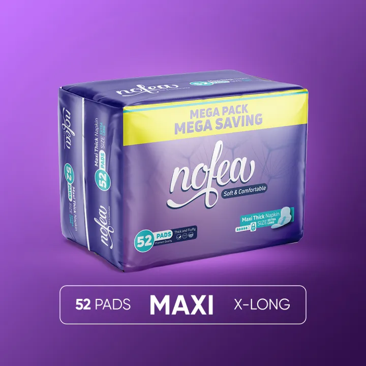 Nofea%20Napkins/Sanitary%20Pads%20Maxi%20Thick%20Extra%20Long%20-%2052%20Pads%20-%20Image%203