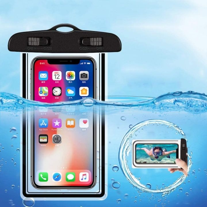 Universal Waterproof Mobile Pouch Case for IPhone Android Water Proof Cover Bag Mobile Phone Protector Daraz.pk