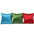 Silk Satin Cushion Cover | Silk cushion cover for Hair Skin ( 16x23 ). 