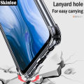 Tecno Pouvoir 4 Anti Shock Transparent Four Corner Anti Burst Air Bag Shock Proof Bumper Case Cover High Quality Crystal Clear TPU Cover. 