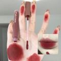 PinkCoco Non-stick Cup Quick-drying Lipstick Waterproof Long-lasting Lip Gloss Matte Velvet Lip Tint Powder Mist Lip Glaze Lipstick Lip Cosmetics for Women. 