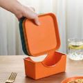 10 Pieces Household Food Grade Plastic Plate Spit Bone Dish Set  Square For Dining Table. 