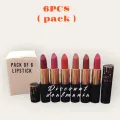 Pack Of 12 Matte Lipstick Multicolour Box. 