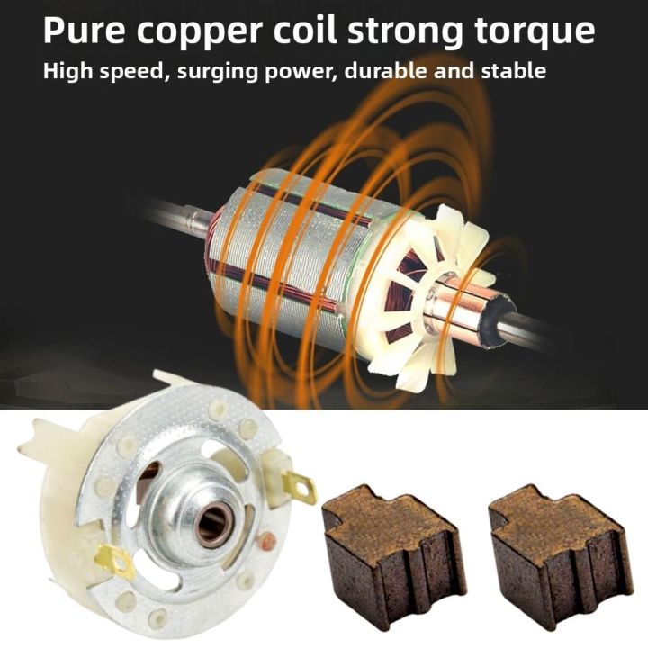 New RS775 Lithium Electric Motor Plastic 2 Styles Carbon Brush Holder ...